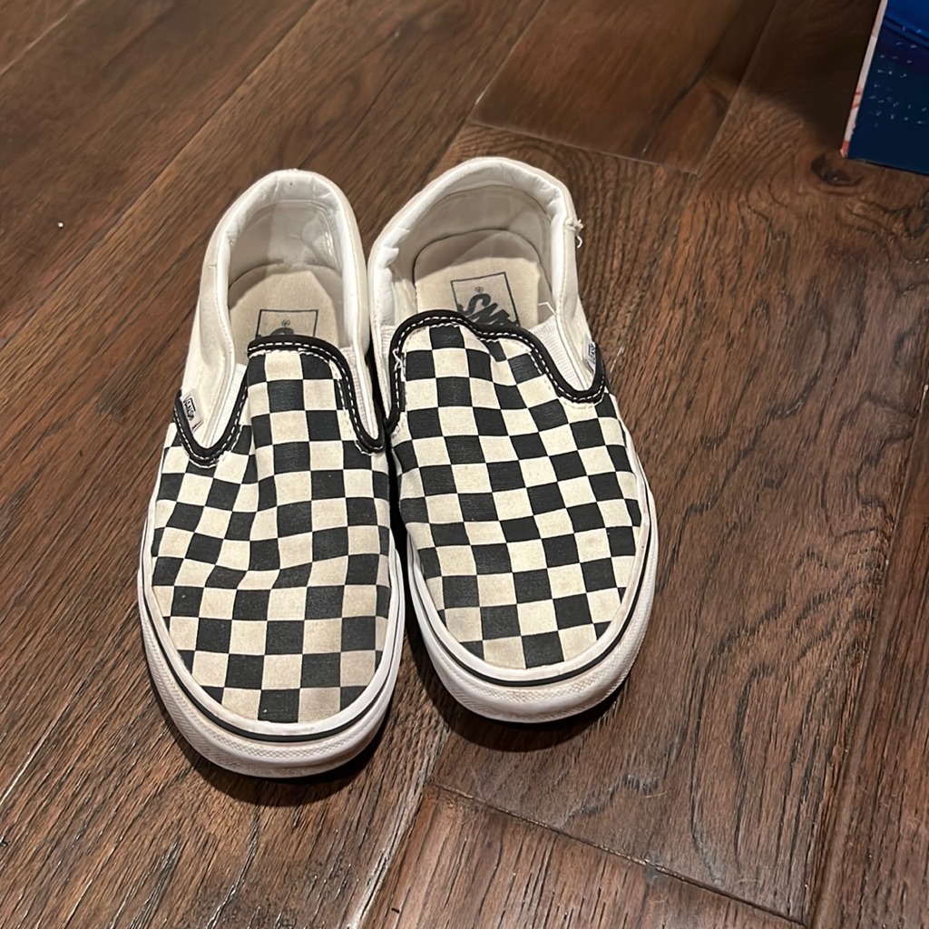 Black And White Vans Sneakers
